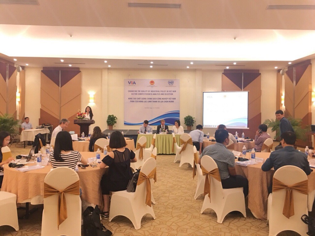 Workshop ”Enhancing the quality of industrial polity in Vietnam” for policy makers  