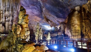 Phong Nha – Ke Bang National Park in Quang Binh Province is home to some of the largest caves in the world (Mikołaj Michalak / Alamy Stock Photo)