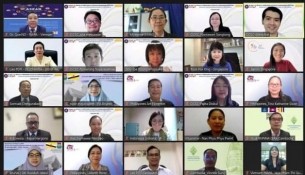 Participants of the virtual Roundtable for Heads of ASEAN PSTI