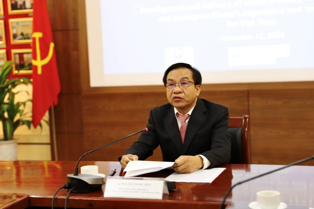 Dr. Nguyen Dang Que, Executive NAPA Vice President