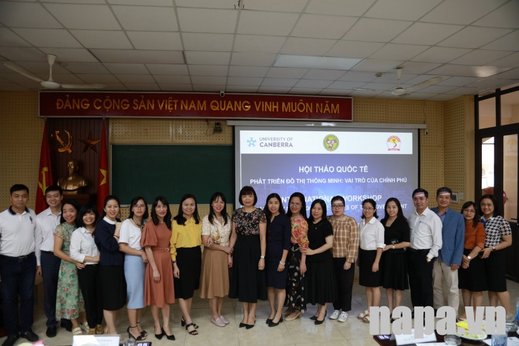 Delegates attending the Workshop at the NAPA Headquarter in Hanoi, Viet Nam.