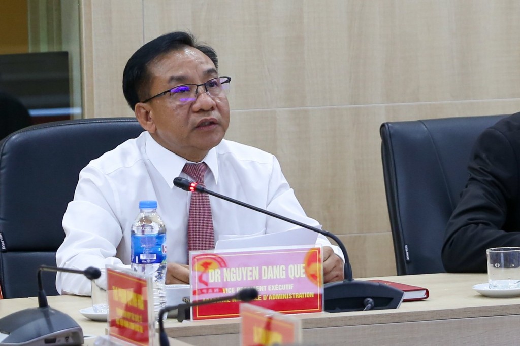 Dr. Nguyen Dang Que, NAPA Executive Vice President.