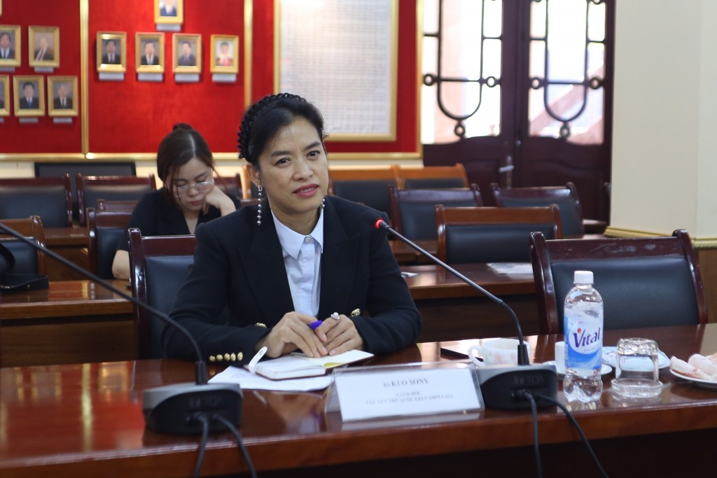 Mrs. Keo Sony – Director General of NAC