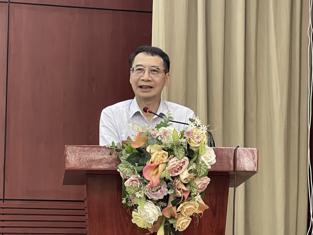 Assoc. Prof. Dr. Luong Thanh Cuong, NAPA Vice President, at the Seminar.