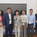 The NAPA delegation led by Assoc. Prof. Dr. Nguyen Quoc Suu, NAPA Vice President with the delegation from Hanoi University, the project coordinator in Viet Nam.