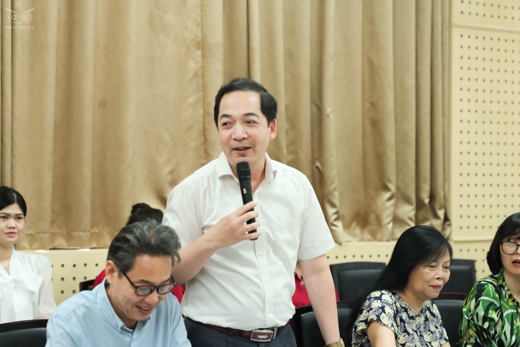 Dr. Nguyen Huy Hoang, Deputy Director, Inspectorate Strategy and Science Institute, at the workshop.