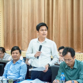 Mr. Nguyen Duc Hien, Deputy Director of the Board of Legal Affairs - People's Council of Bac Tu Liem District.