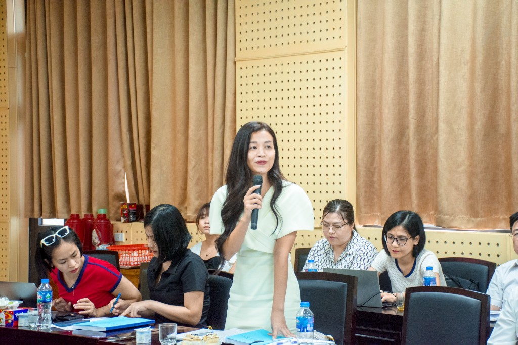 Ms. Nguyen Bich Thuy, Department of Local Government, MoHA.