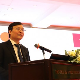 Vice Minister Truong Hai Long at the workshop.