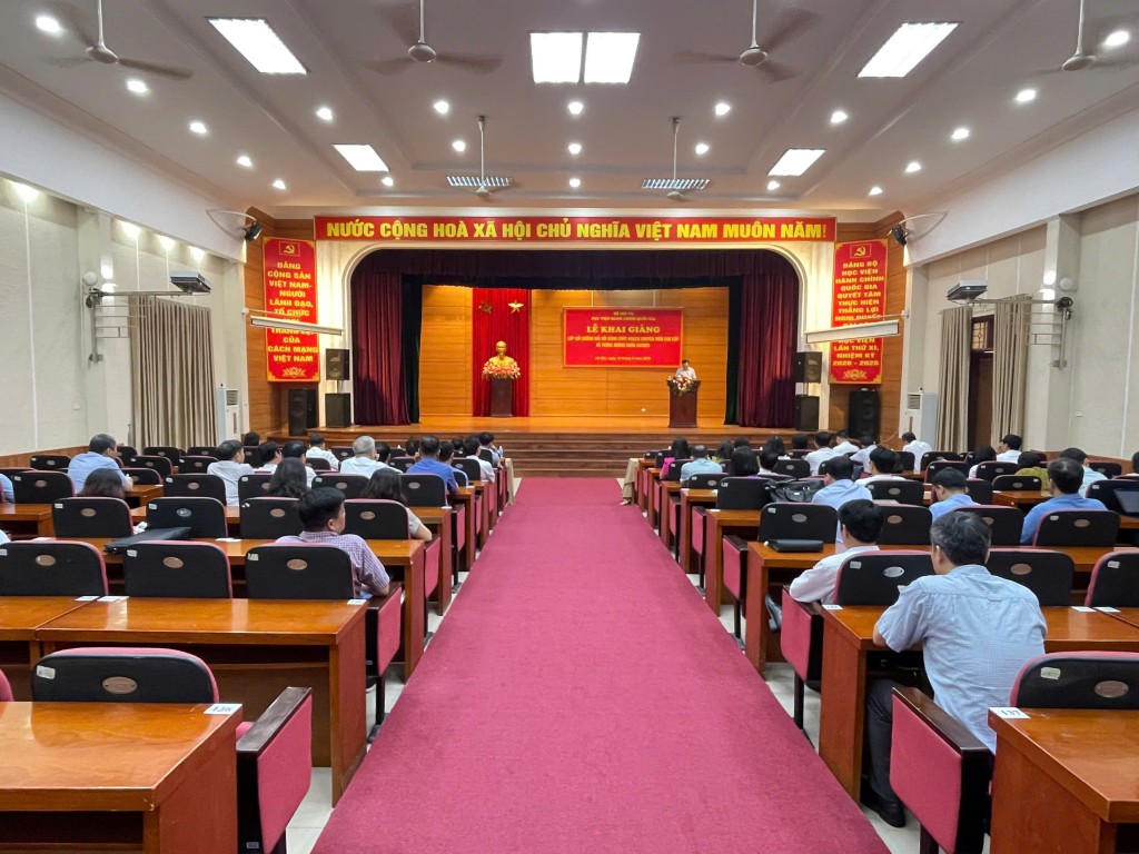 An overview of the ceremony.