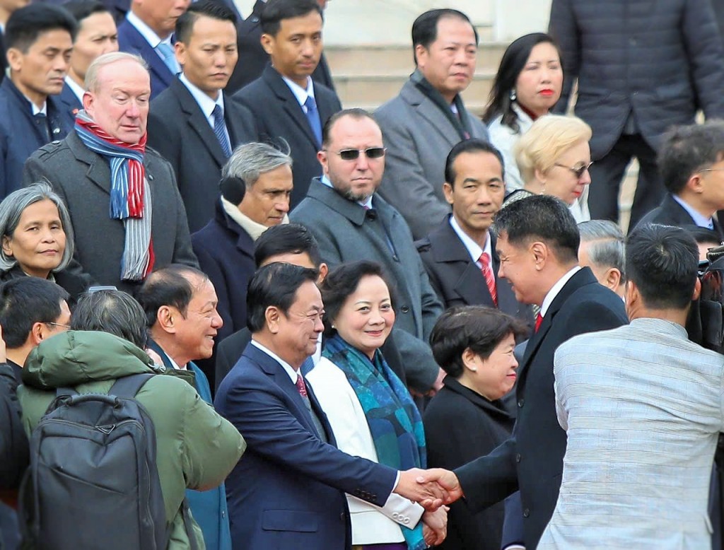 Minister of Home Affairs Pham Thi Thanh Tra is honored to be part of the high-level delegation accompanying Party General Secretary and State President To Lam.