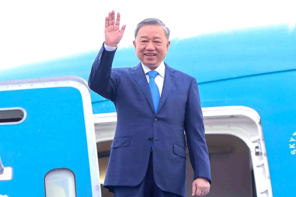 Party General Secretary and State President To Lam leaves Hanoi for state visits to Mongolia, Ireland, and France.