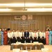 Course participants and instructors at the opening ceremony.