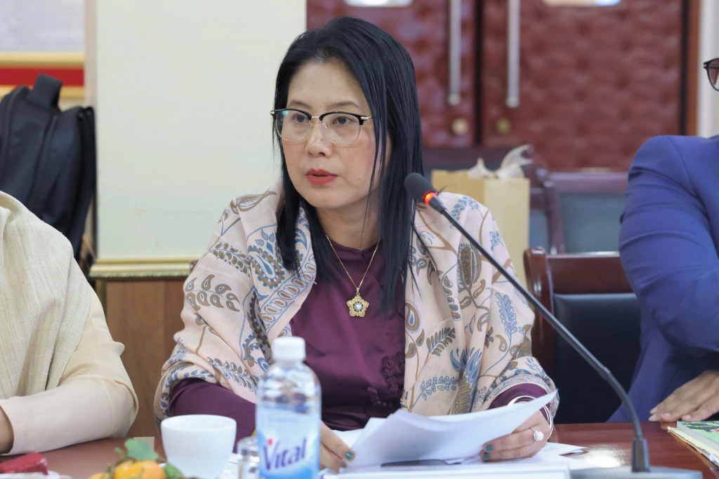 Ms. Nan Phyu Phyu Pwint, Director, Civil Service Selection and Training Department, Union Civil Service Board, Myanmar.