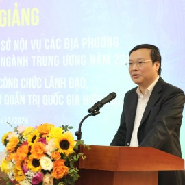 H.E. Mr. Truong Hai Long, Vice Minister of Home Affairs, delivered remarks at the closing ceremony.