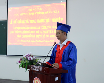 Lễ bế giảng và trao bằng tốt nghiệp Lớp Đại học Hành chính KS14-TC108 _ 4