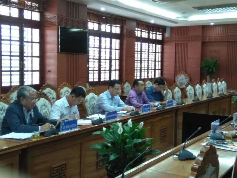 Ủy ban nhân tỉnh Quảng Nam làm việc cùng với đoàn Học viện Hành chính Quốc gia