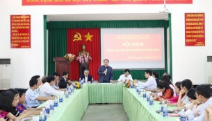 TS. Đặng Xuân Hoan – Giám đốc Học viện phát biểu tại hội nghị