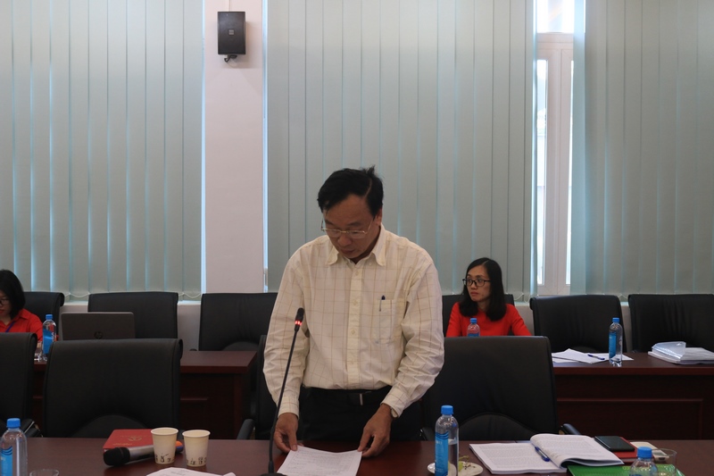 ThS. Dương Văn Ninh - Bộ môn PLHCTC trình bày tham luận