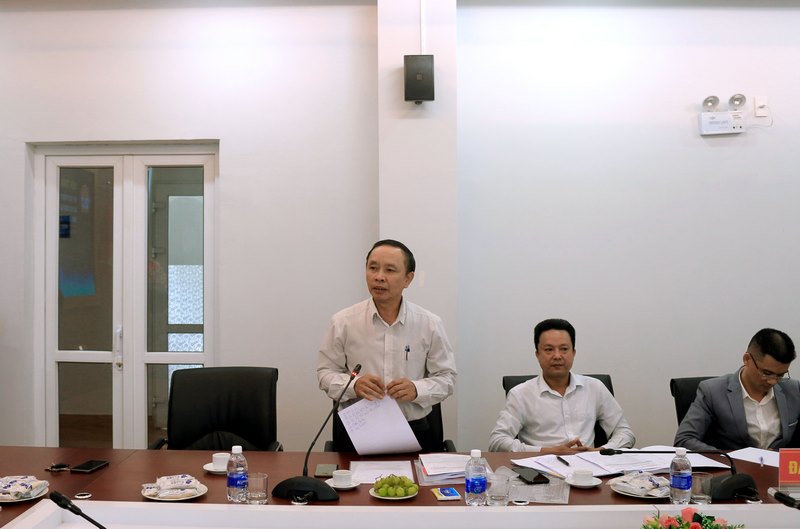 ThS. Lê Đình Hoan – Phó Trưởng ban tuyên giáo Tỉnh ủy Đắk Lắk tham luận tại Hội thảo.