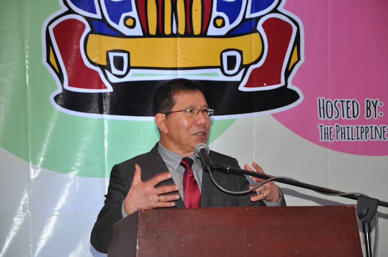  Ông Orlando Mercardo, Tổng thư ký EROPA phát biểu tại Hội nghị