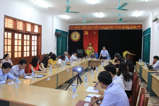 Đoàn công tác làm việc với Trường Chính trị tỉnh Thanh Hóa