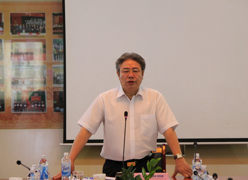 TS. Đặng Xuân Hoan – Giám đốc Học viện phát biểu kết luận