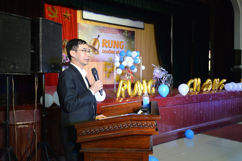 PGS.TS. Lương Thanh Cường phát biểu tại cuộc thi