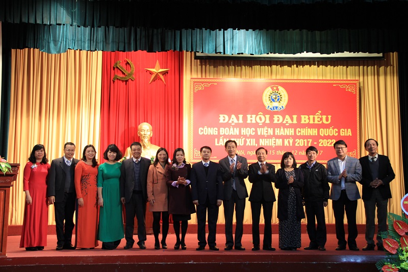 Ban Chấp hành Công đoàn Học viện khóa XII, nhiệm kỳ 2017 – 2022 ra mắt Đại hội