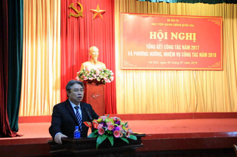 TS. Đặng Xuân Hoan – Giám đốc Học viện phát biểu kết luận Hội nghị