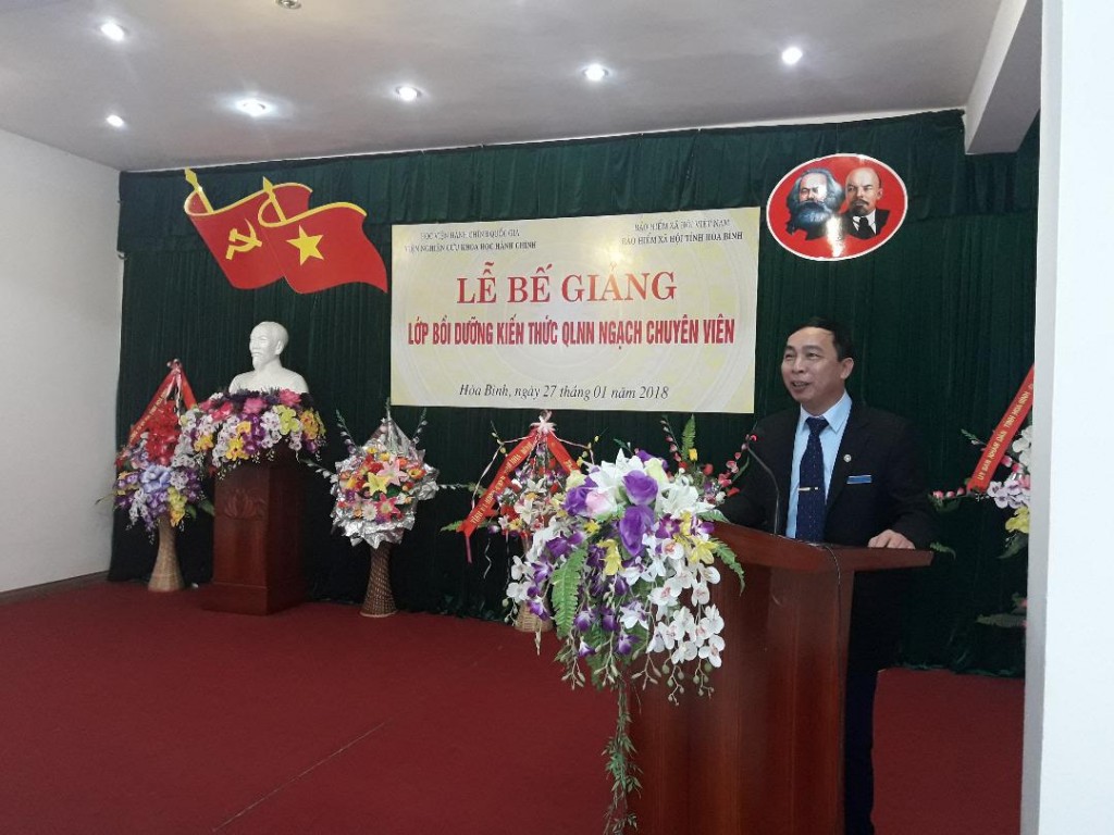 Ông Nguyễn Minh Hải – Giám đốc Bảo hiểm xã hội tỉnh Hòa Bình
