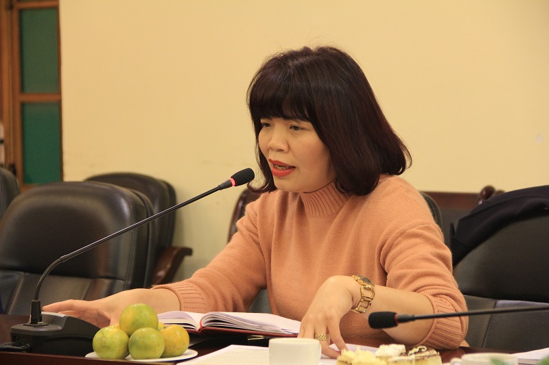 PGS.TS. Nguyễn Thị Hồng Hải – Trưởng Khoa Tổ chức và Quản lý nhân sự đề xuất mở thêm chuyên mục mới trên Tạp chí