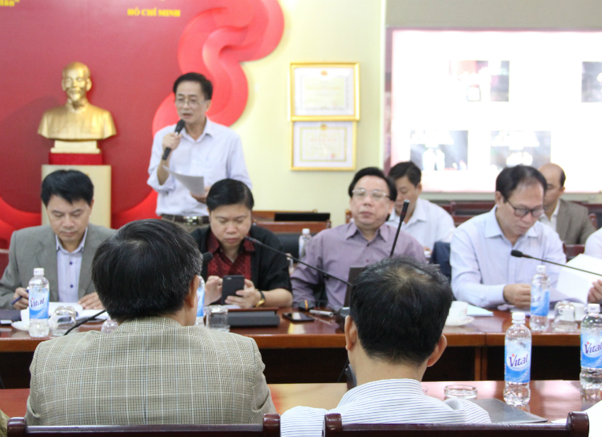 TS. Chu Xuân Khánh – Trưởng khoa QLNN về xã hội tham luận