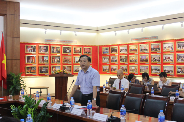 TS. Nguyễn Đăng Quế, Phó Giám đốc Học viện phát biểu chỉ đạo Hội thảo