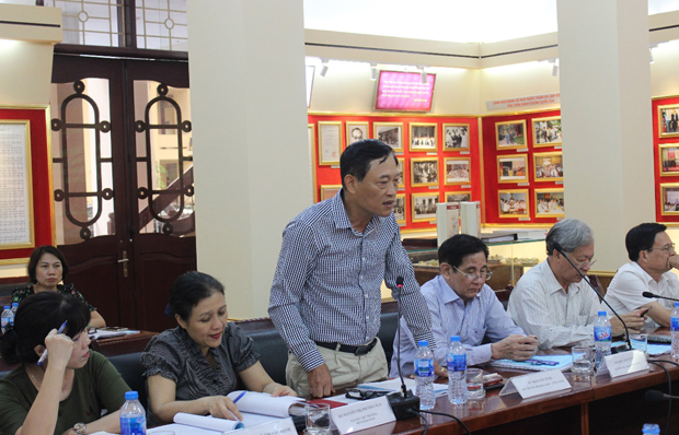 TS. Trần Văn Tùng – Thứ trưởng Bộ Khoa học và Công nghệ phát biểu ý kiến tại Hội thảo