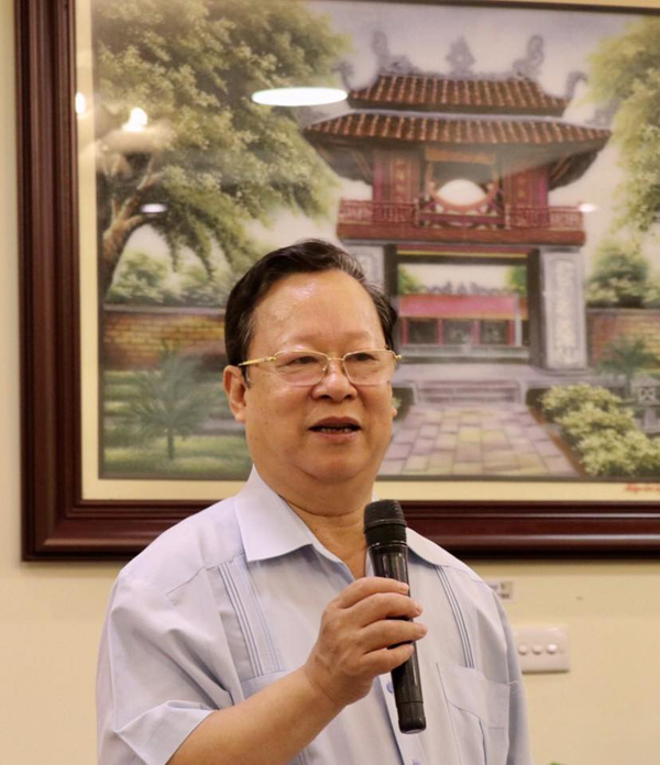 Ông Vũ Xuân Hồng, Nguyên Chủ tịch Liên hiệp các Hội Hữu nghị Việt Nam