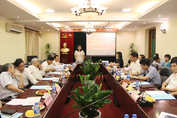 PGS.TS. Nguyễn Thị Thu Vân phát biểu kết thúc Hội thảo