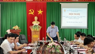 PGS.TS. Nguyễn Hoàng Hiển - Giám đốc Phân viện Học viện tại TP. Huế kết luận tại Hội nghị