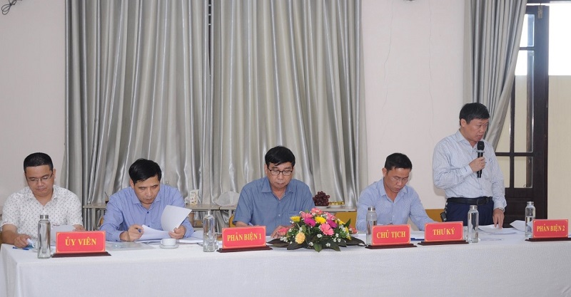 TS. Hồ Thắng – Giám đốc Sở KH&CN tỉnh Thừa Thiên Huế nhận xét luận văn của học viên