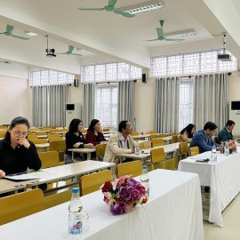 Toàn cảnh buổi Lễ Khai giảng tại Phân viện Học viện khu vực Miền Trung