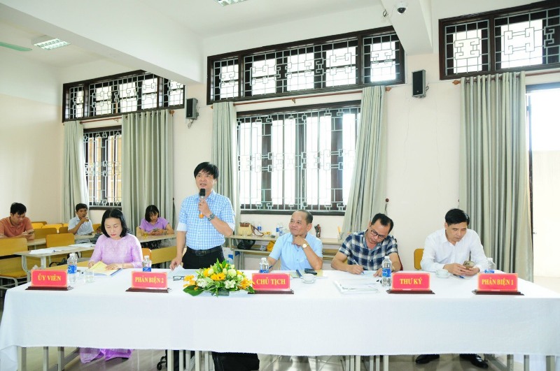 TS. Lê Văn Thăng, Trường Đại học Huế nhận xét luận văn của học viên