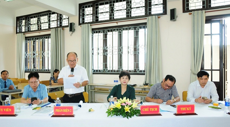 PGS.TS. Trần Xuân Bình, Trung tâm Khoa học XHNV, Đại học Huế nhận xét luận văn của học viên
