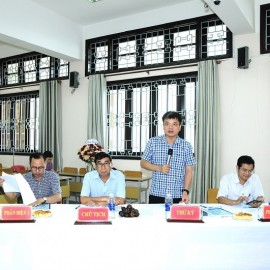 TS. Vũ Hoàng Mạnh Trung, Phân hiệu Học viện Hành chính Quốc gia tại tỉnh Quảng Nam 
nhận xét luận văn của học viên