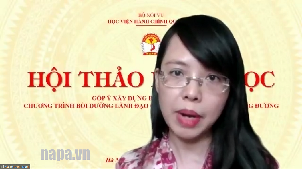 2. TS. Vũ Thị Minh Ngọc NNPL