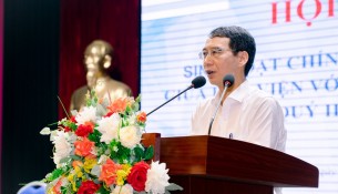 PGS.TS. Lương Thanh Cường – Phó Giám đốc Học viện phát biểu khai mạc tại Hội nghị