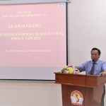 Khai giảng Lớp bồi dưỡng lãnh đạo, quản lý cấp vụ khóa 10/2022 tại Phân viện Học viện Hành chính Quốc gia tại Thành phố Hồ Chí Minh