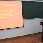 Lễ bế giảng Lớp bồi dưỡng lãnh đạo, quản lý cấp Vụ và tương đương khóa 10 năm 2022 tại Phân viện Học viện Hành chính Quốc gia tại Thành phố Hồ Chí Minh