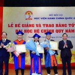 Phân viện Học viện Hành chính Quốc gia tại Thành phố Hồ Chí Minh trang trọng tổ chức Lễ bế giảng và trao bằng tốt nghiệp trình độ Đại học hình thức đào tạo Chính quy năm 2023
