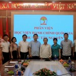 Đoàn công tác tỉnh Kon Tum thăm và làm việc với Phân viện Học viện Hành chính Quốc gia khu vực Tây Nguyên