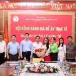 Lễ bảo vệ đề án Thạc sĩ cho các lớp cao học Quản lý kinh tế, Tài chính Ngân hàng, Quản lý công tại Phân hiệu Học viện Hành chính Quốc gia tại tỉnh Đắk Lắk